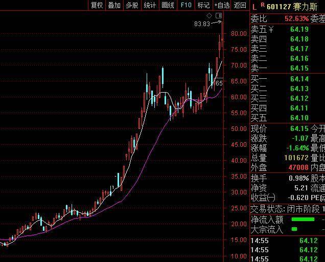 牛股的走势图是最好的老师